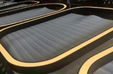 aluminum profile recessed surface 6